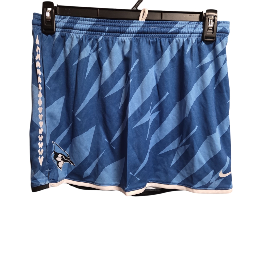 NWOT Blue Patterned Athletic Skirt with Logo